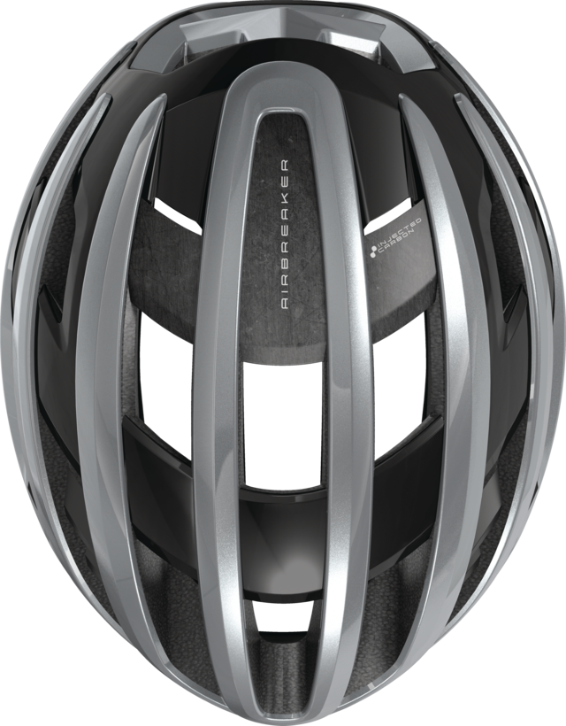 Kask rowerowy Abus AirBreaker 2.0 Graphite Silver