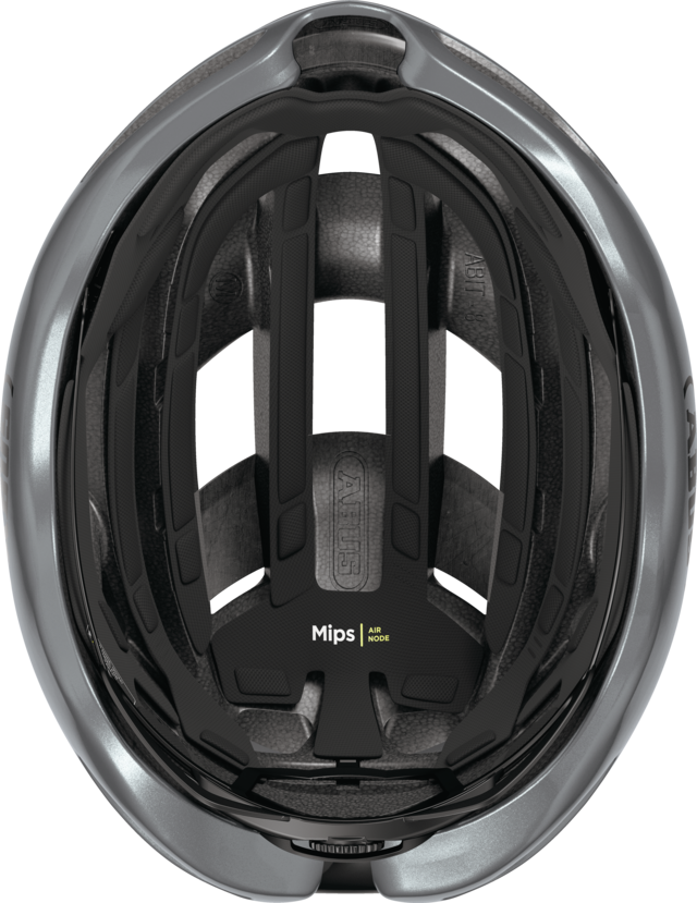 Kask rowerowy Abus AirBreaker 2.0 MIPS Graphite Silver