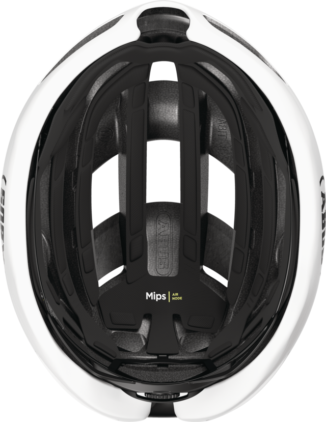 Kask rowerowy Abus AirBreaker 2.0 MIPS Shiny White