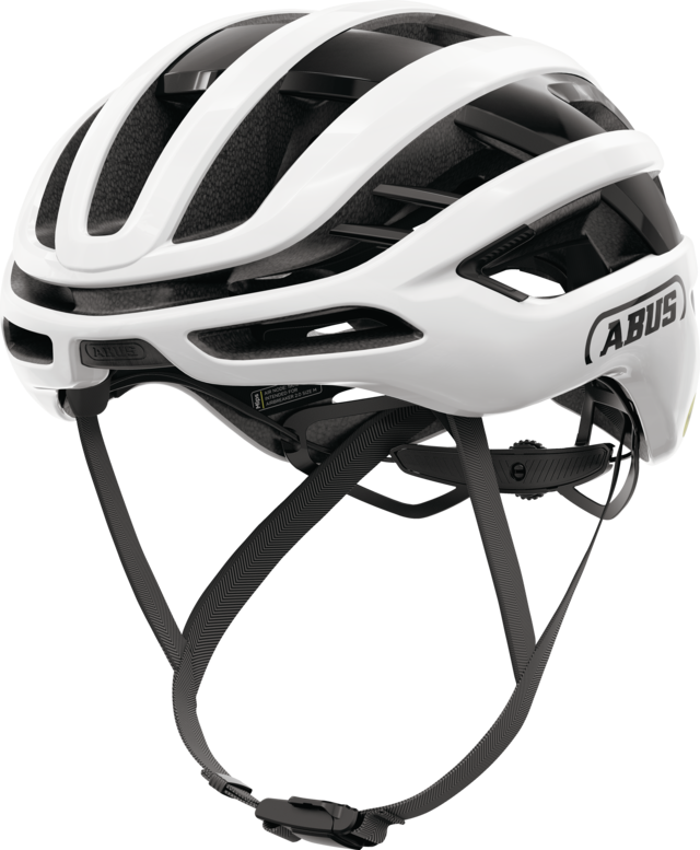 Kask rowerowy Abus AirBreaker 2.0 MIPS Shiny White