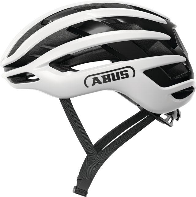 Kask rowerowy Abus AirBreaker 2.0 Shiny White