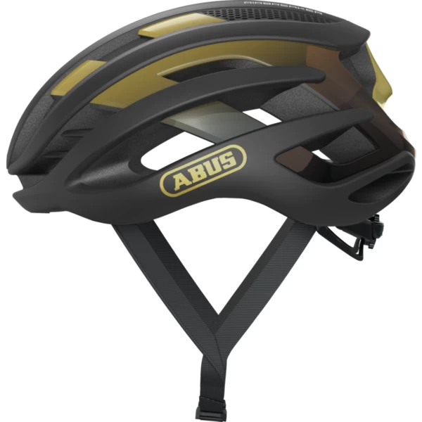 Kask rowerowy Abus AirBreaker Black Gold Rozmiar L: 59-61 cm