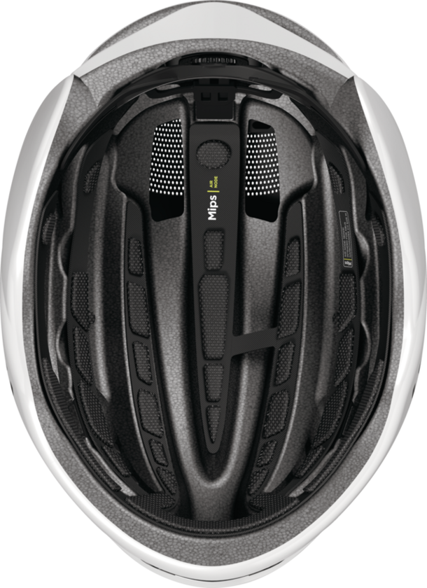 Kask rowerowy Abus GameChanger 2.0 MIPS Round Fit Shiny White M/L