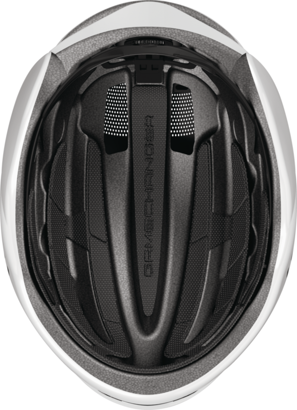 Kask rowerowy Abus GameChanger 2.0 Round Fit Shiny White M/L