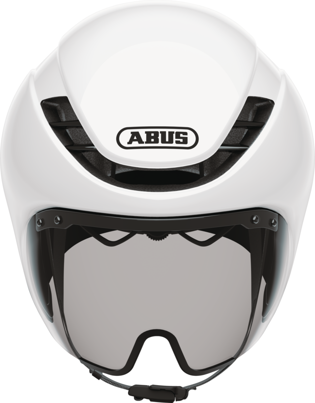 Kask rowerowy Abus GameChanger TT 1.1 Shiny White