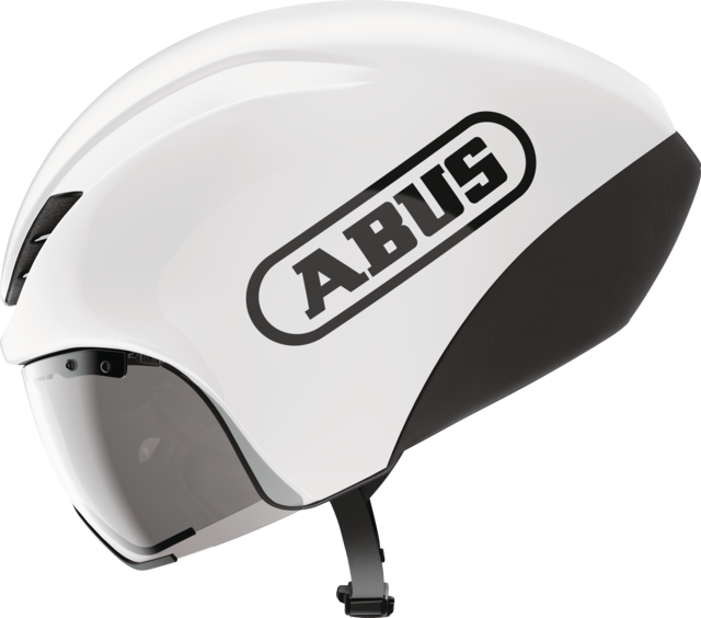 Kask rowerowy Abus GameChanger TT 1.1 Shiny White