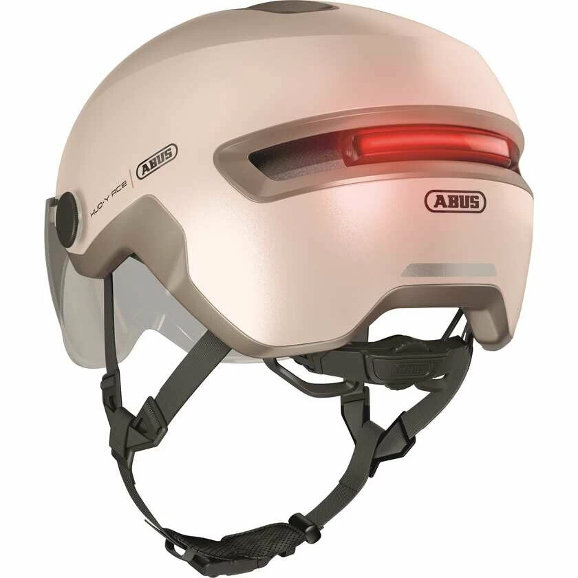 Kask rowerowy Abus HUD-Y ACE Champagne Gold