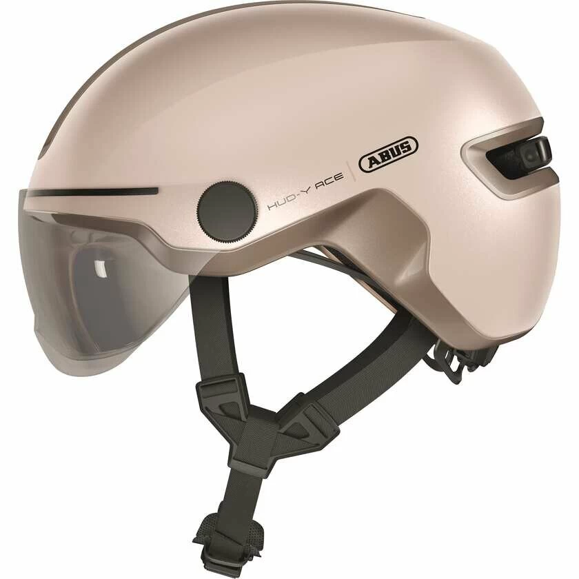 Kask rowerowy Abus HUD-Y ACE Champagne Gold Rozmiar L: 57-61 cm