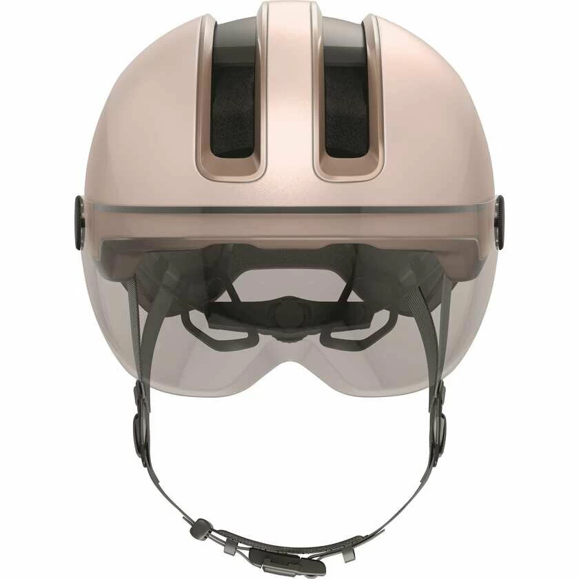 Kask rowerowy Abus HUD-Y ACE Champagne Gold