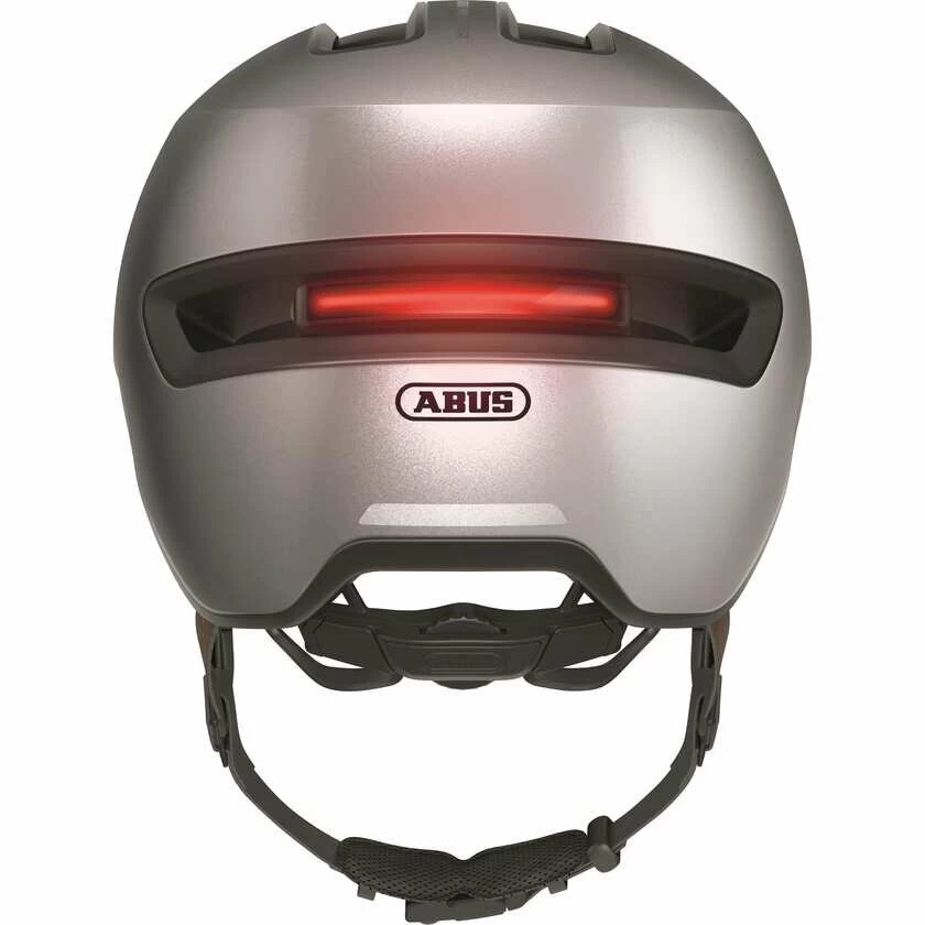 Kask rowerowy Abus HUD-Y ACE Gleam Silver