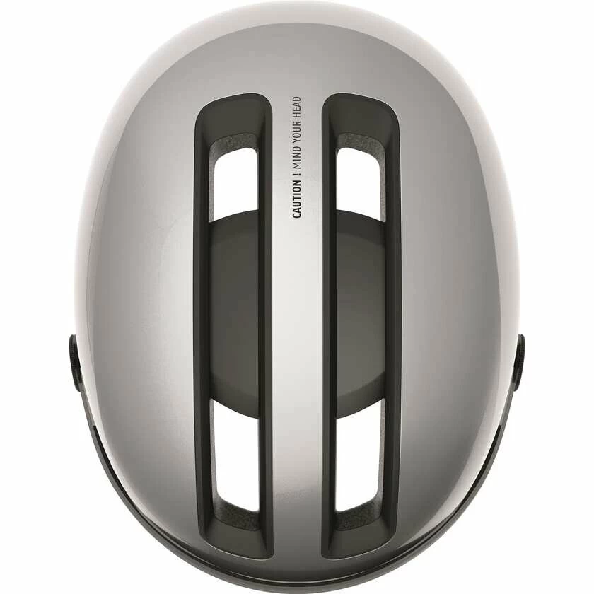 Kask rowerowy Abus HUD-Y ACE Gleam Silver