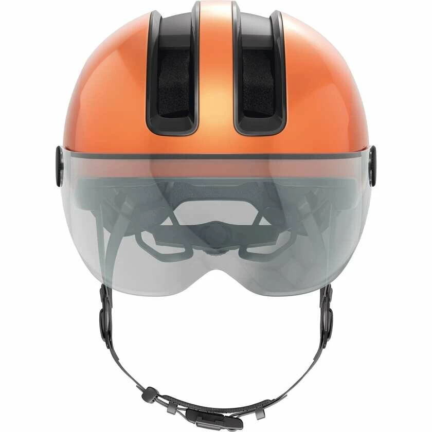 Kask rowerowy Abus HUD-Y ACE Goldfish Orange