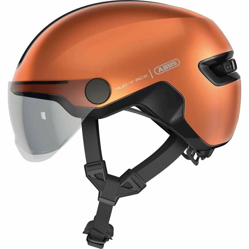 Kask rowerowy Abus HUD-Y ACE Goldfish Orange