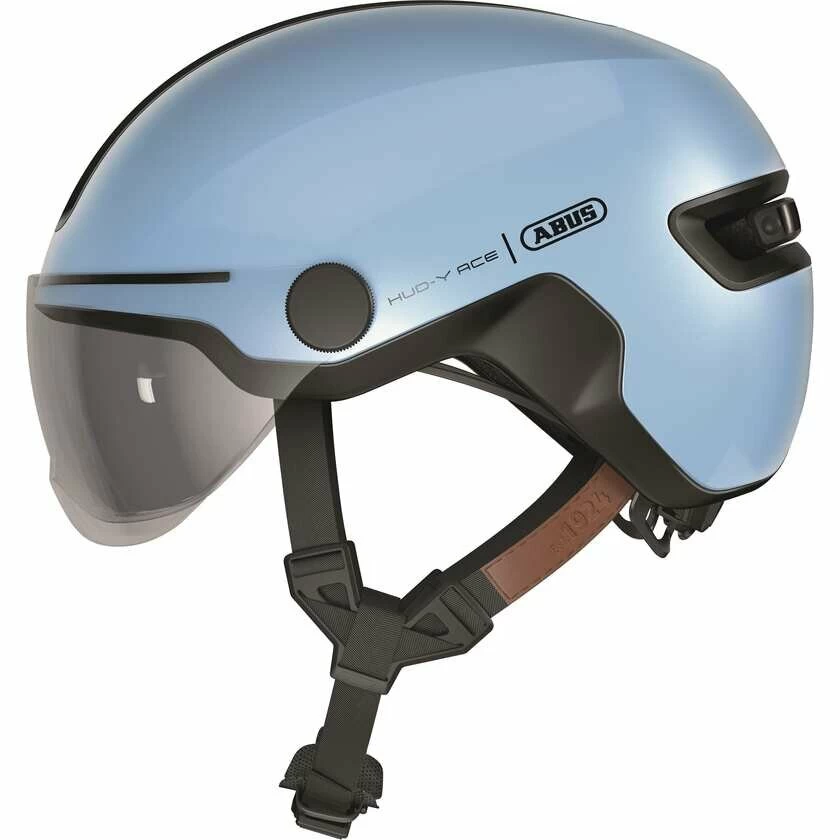 Kask rowerowy Abus HUD-Y ACE Iced Blue