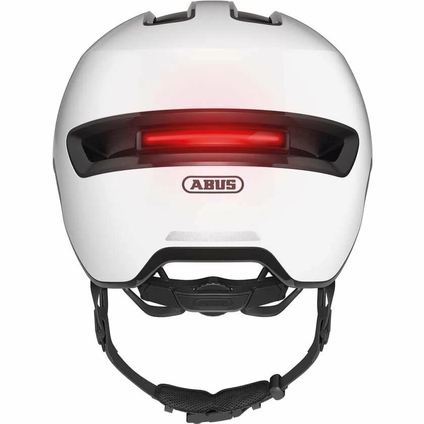 Kask rowerowy Abus HUD-Y ACE Shiny White