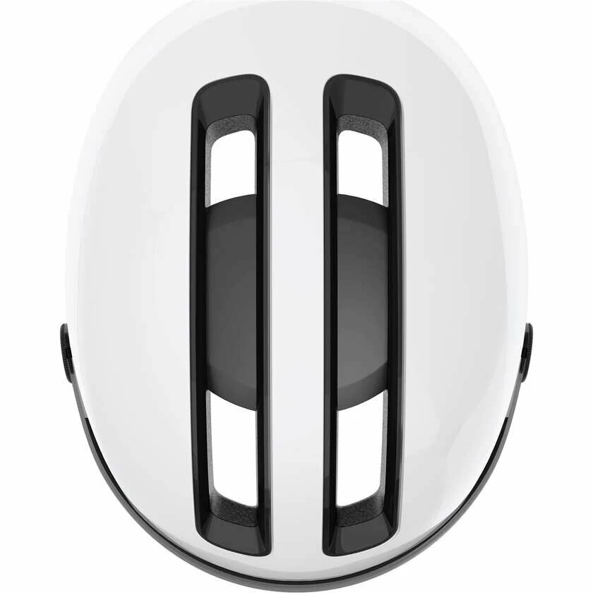 Kask rowerowy Abus HUD-Y ACE Shiny White