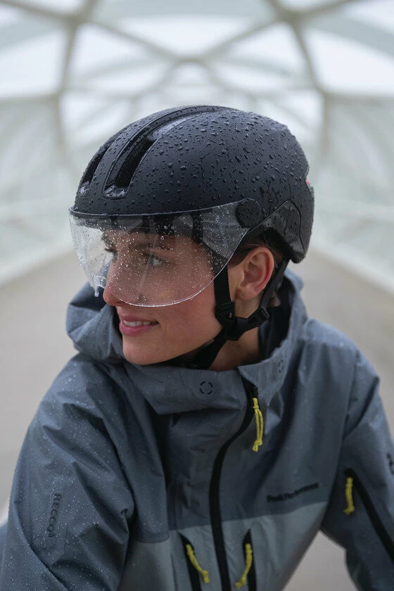 Kask rowerowy Abus HUD-Y ACE Velvet Black