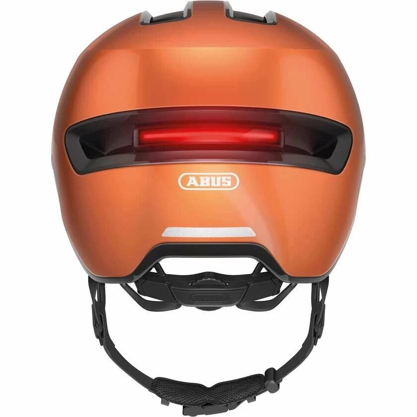 Kask rowerowy Abus HUD-Y Goldfish Orange
