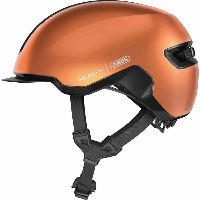 Kask rowerowy Abus HUD-Y Goldfish Orange