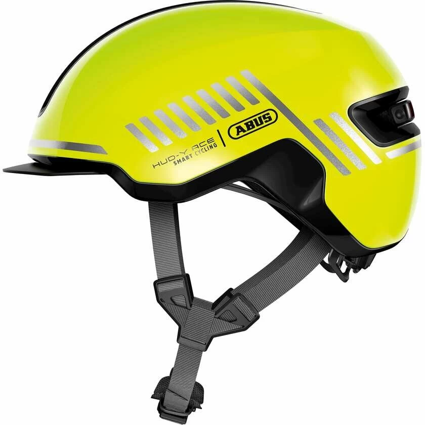 Kask rowerowy Abus HUD-Y Signal Yellow