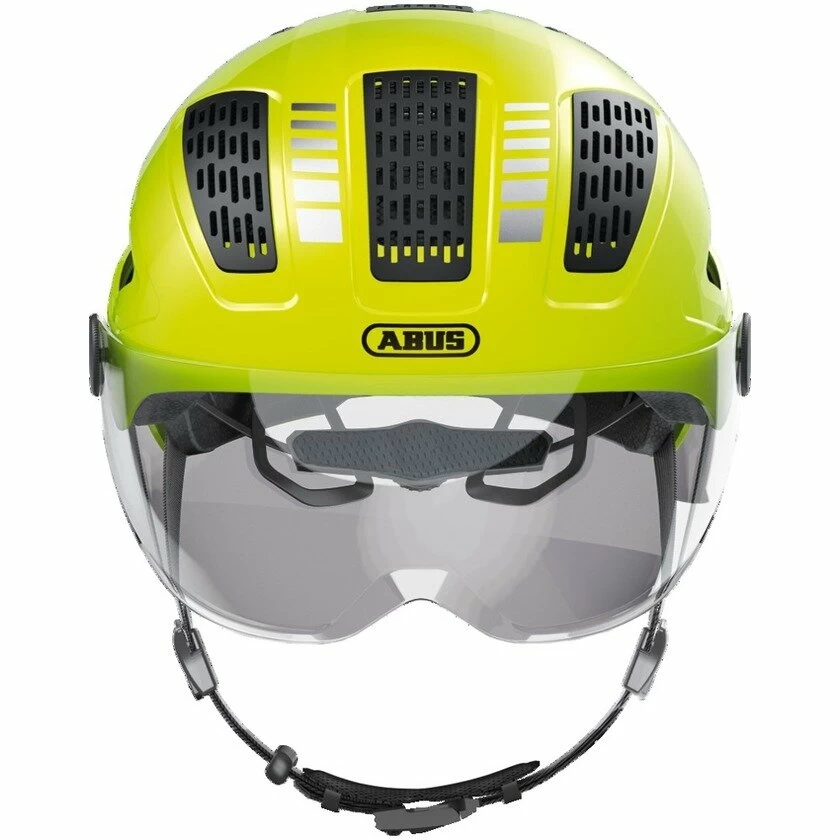 Kask rowerowy ABUS Hyban 2.0 Ace Signal Yellow