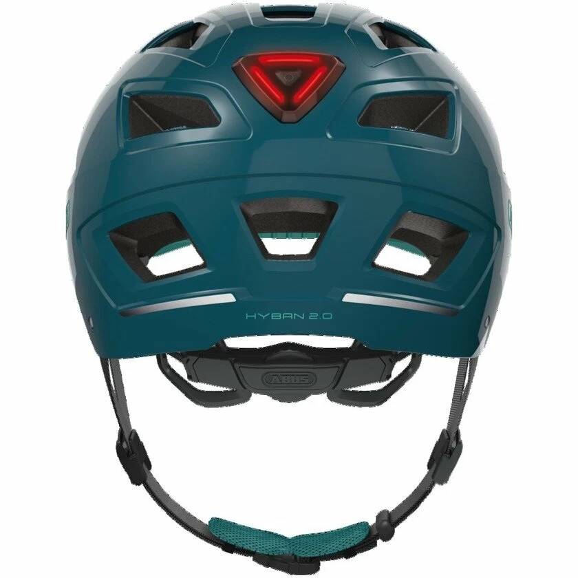 Kask rowerowy ABUS Hyban 2.0 Core Green