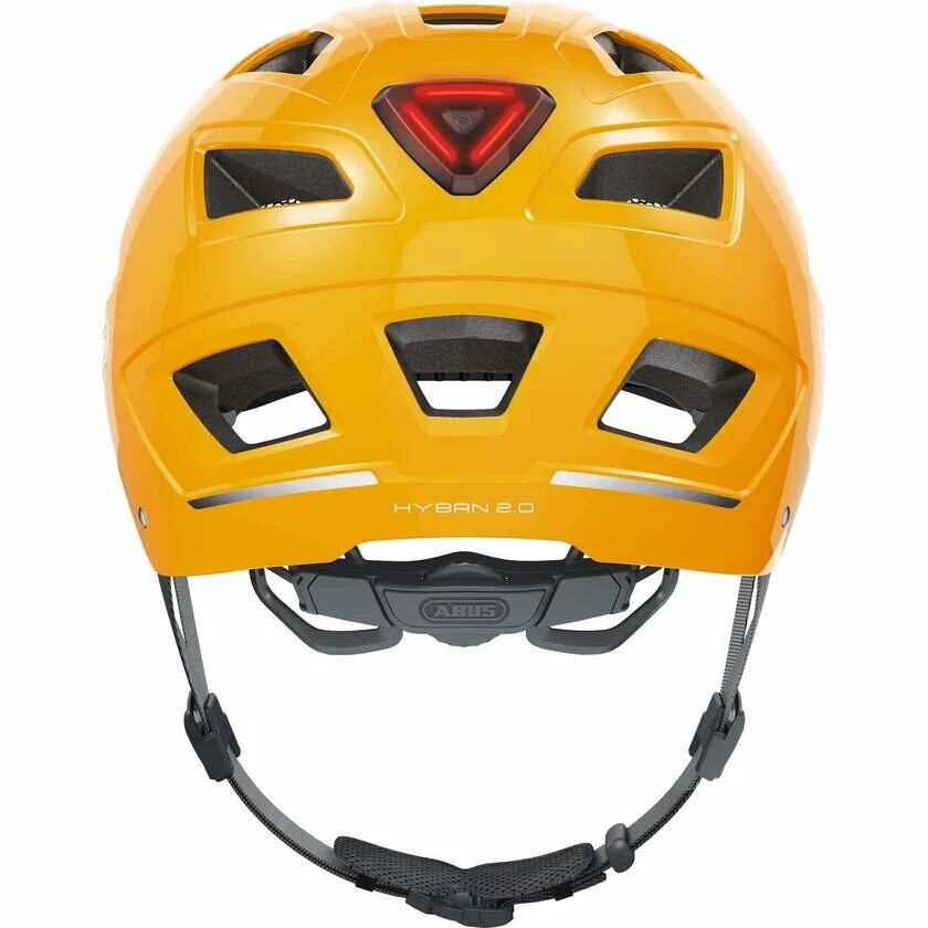 Kask rowerowy ABUS Hyban 2.0 Icon Yellow