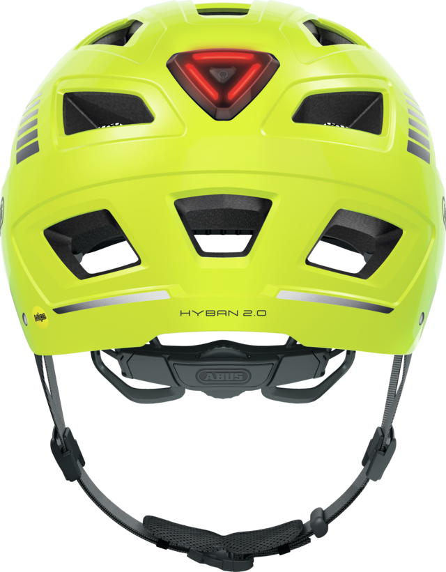 Kask rowerowy Abus Hyban 2.0 MIPS Signal Yellow