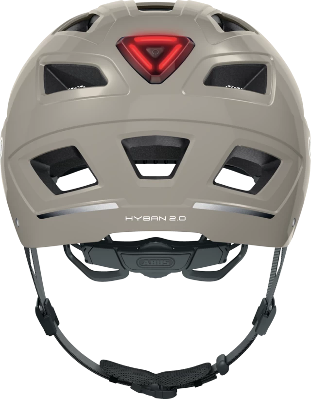 Kask rowerowy ABUS Hyban 2.0 Monument Grey