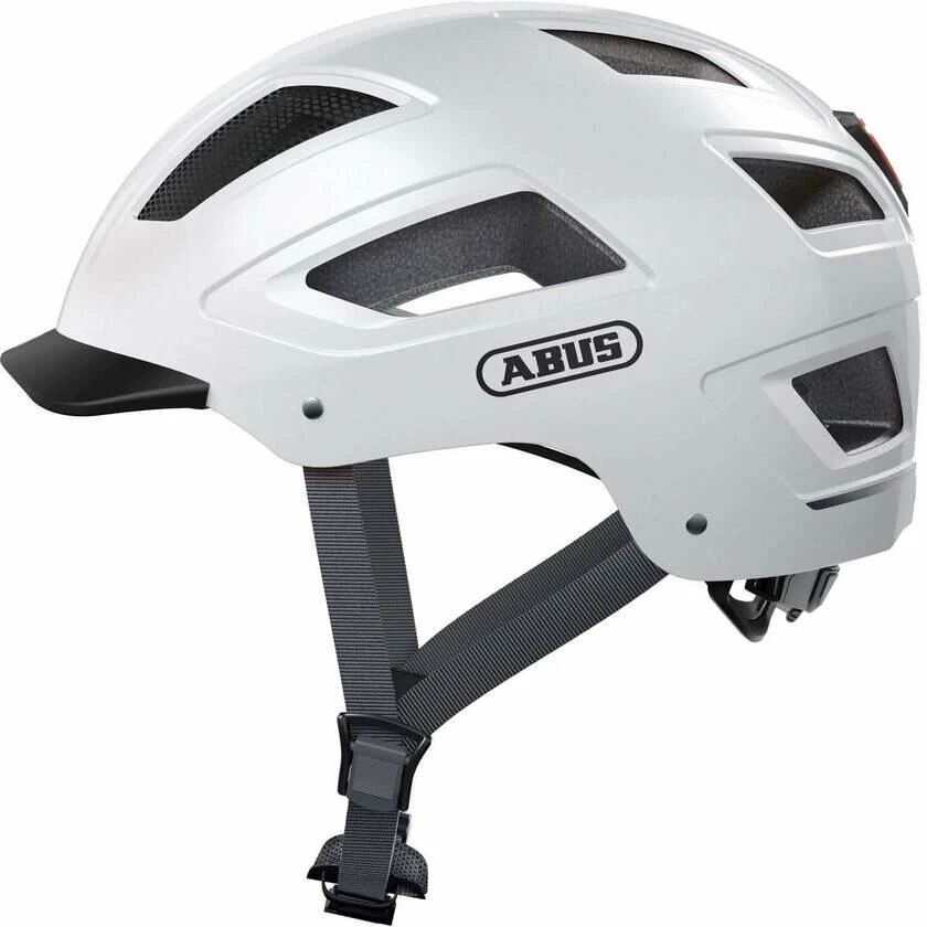 Kask rowerowy ABUS Hyban 2.0 Polar White Rozmiar L 56-61 cm