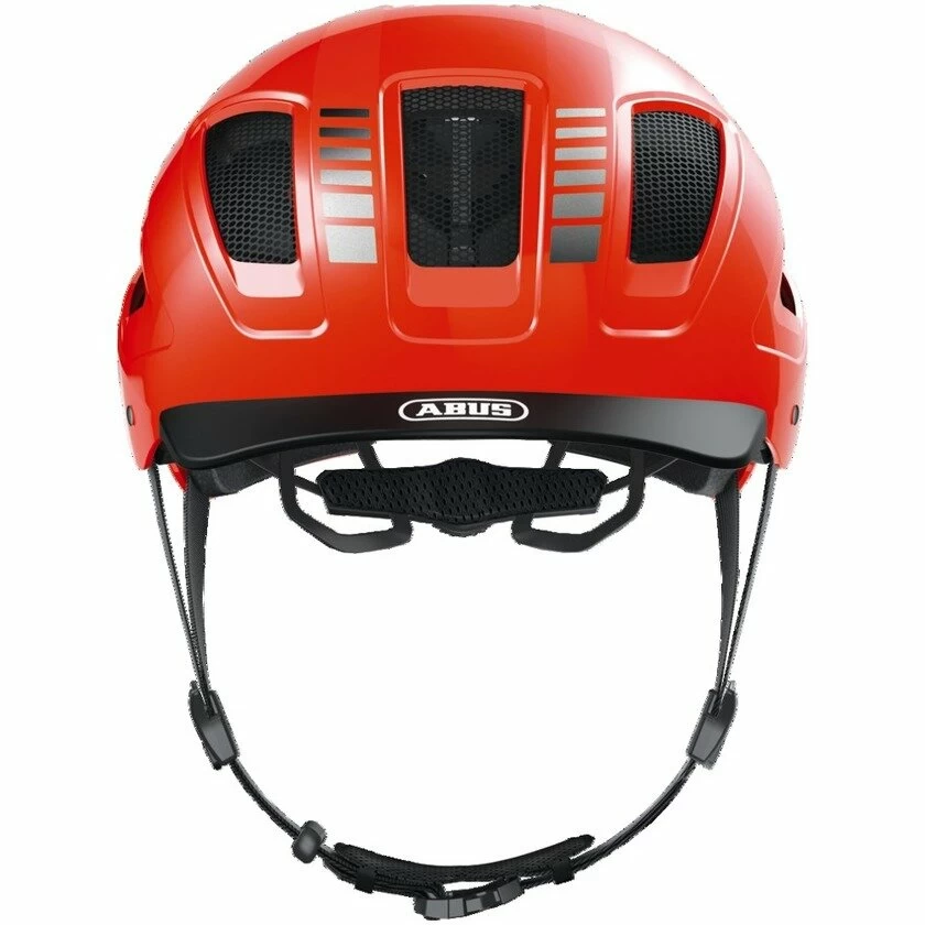 Kask rowerowy ABUS Hyban 2.0 Signal Orange