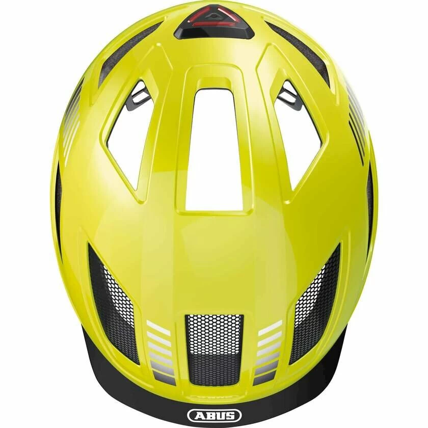 Kask rowerowy ABUS Hyban 2.0 Signal Yellow Rozmiar M 52-58 cm