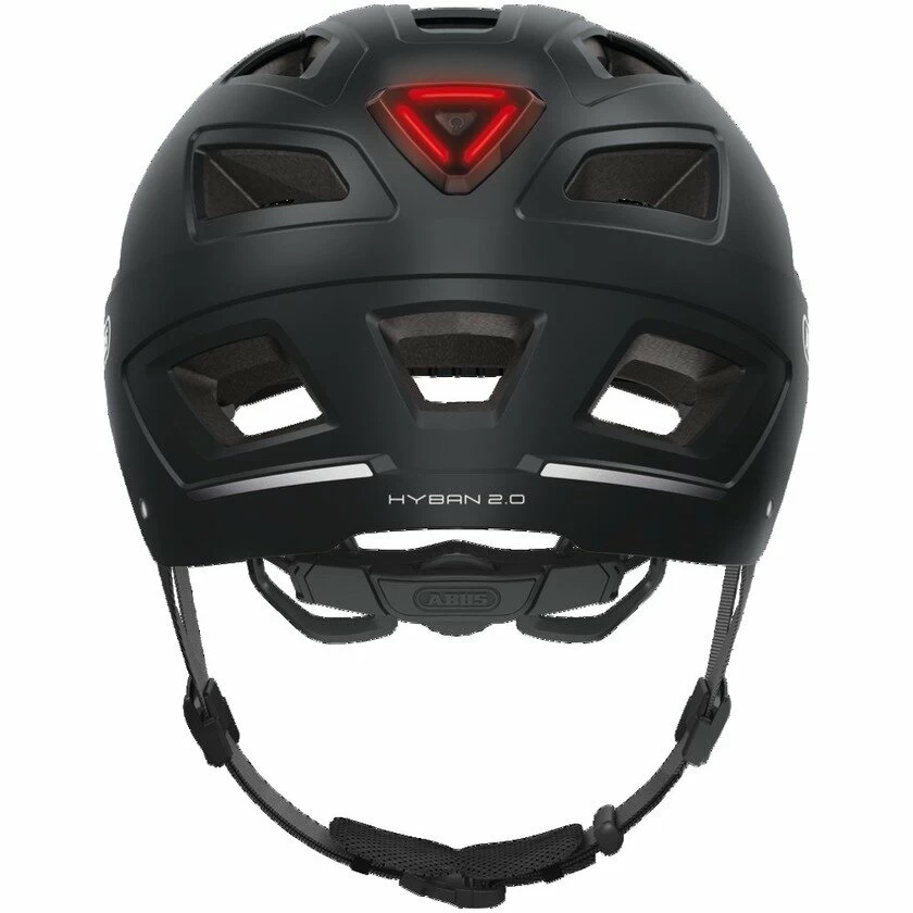 Kask rowerowy ABUS Hyban 2.0 Velvet Black