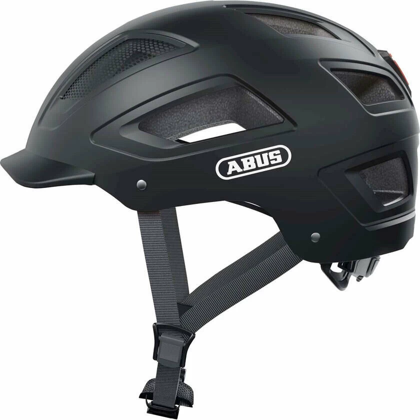 Kask rowerowy ABUS Hyban 2.0 Velvet Black Rozmiar L 56-61 cm