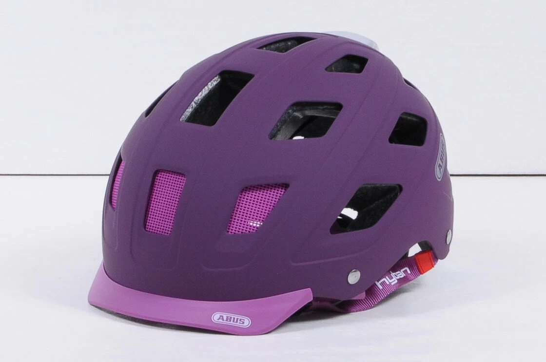 Kask rowerowy ABUS Hyban Core, fioletowy