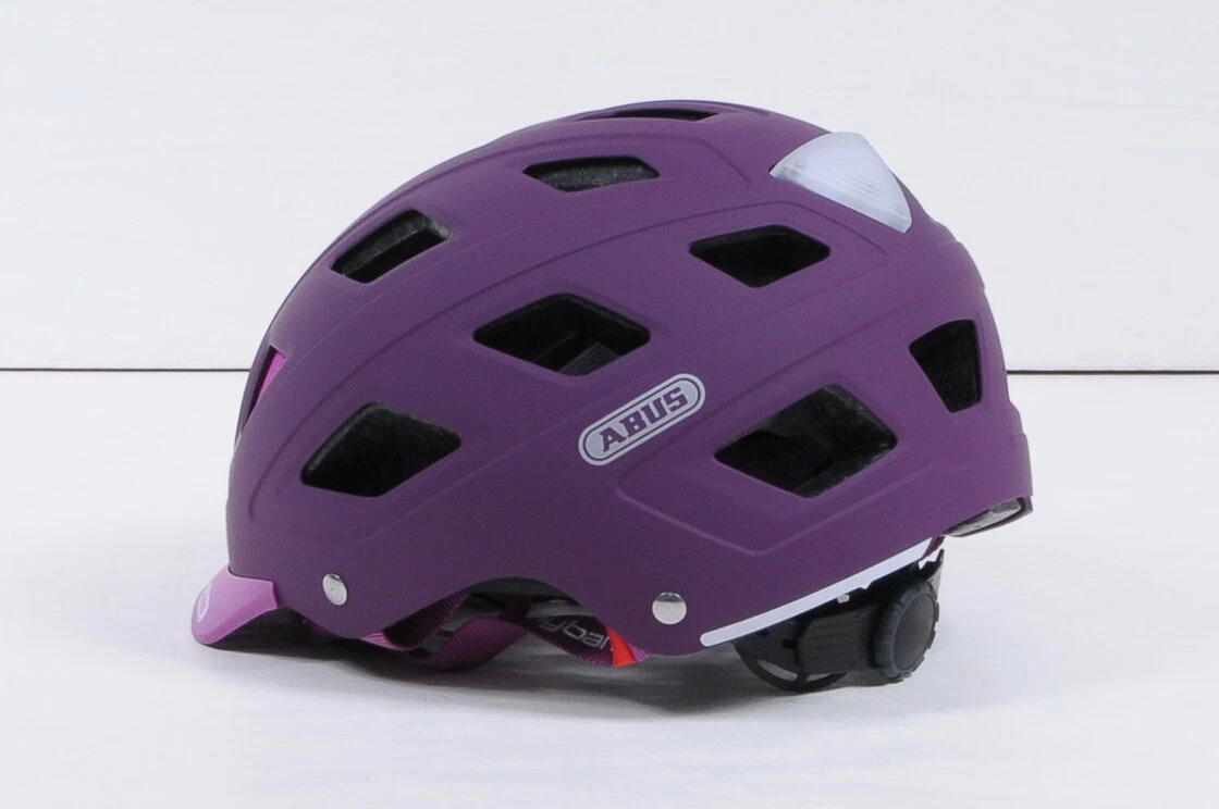 Kask rowerowy ABUS Hyban Core, fioletowy