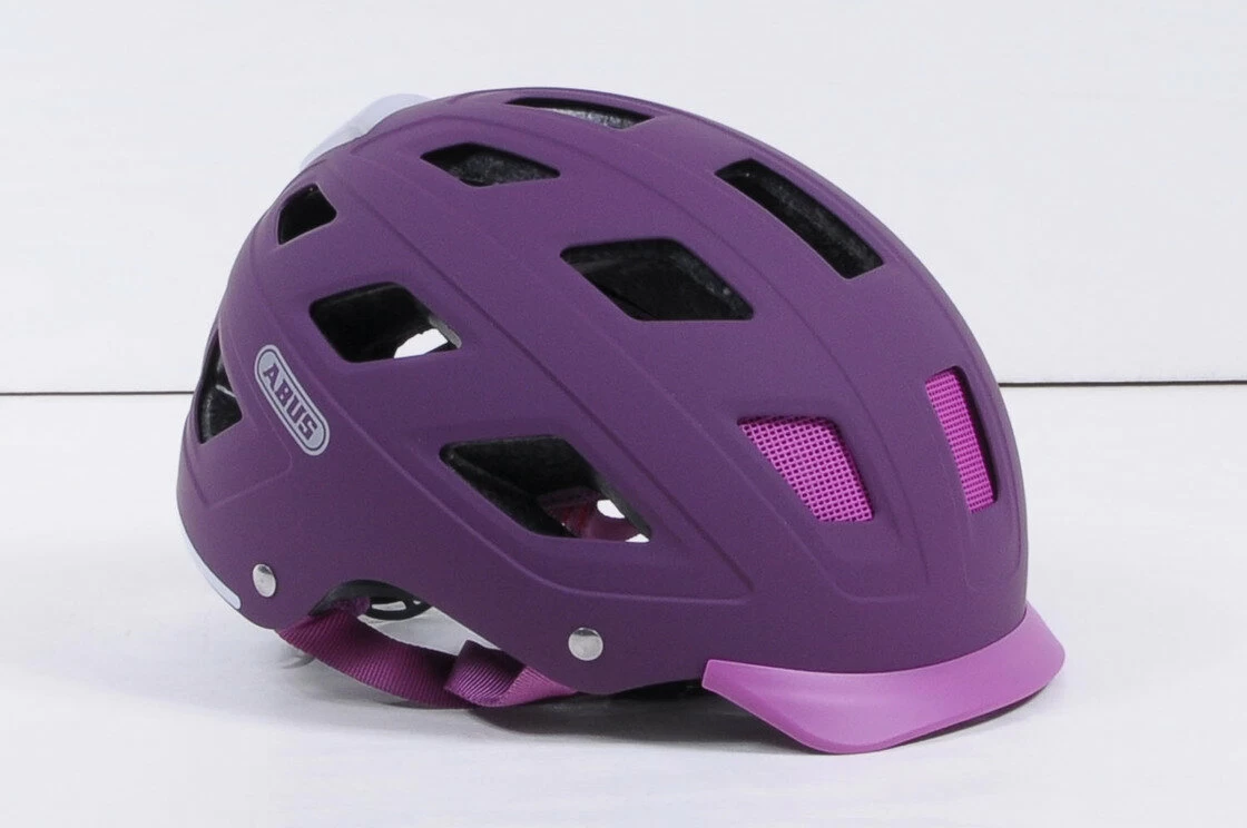 Kask rowerowy ABUS Hyban Core, fioletowy