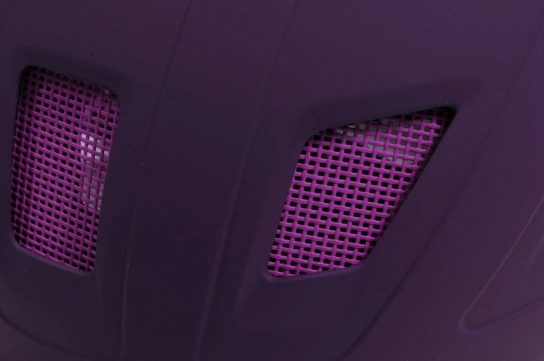 Kask rowerowy ABUS Hyban Core, fioletowy