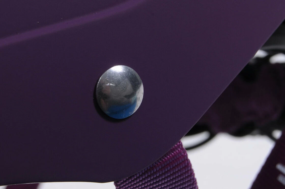 Kask rowerowy ABUS Hyban Core, fioletowy