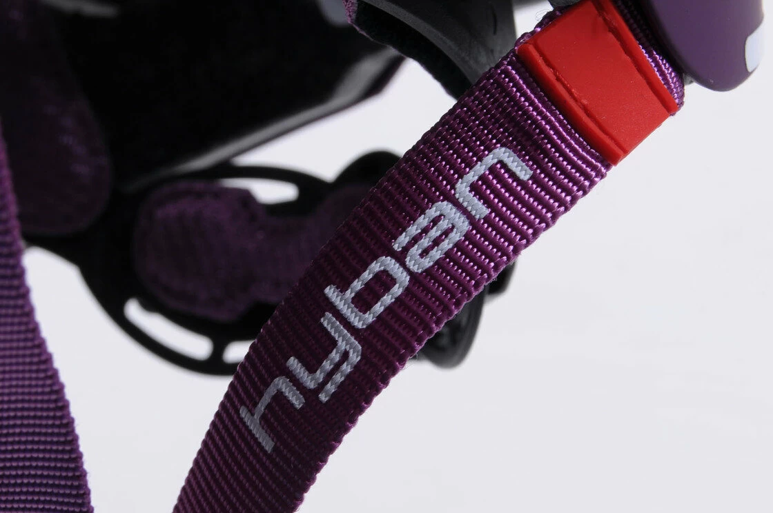 Kask rowerowy ABUS Hyban Core, fioletowy