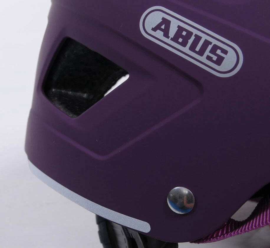 Kask rowerowy ABUS Hyban Core, fioletowy