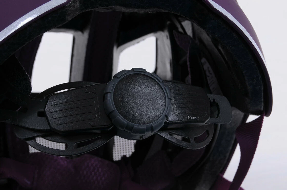 Kask rowerowy ABUS Hyban Core, fioletowy