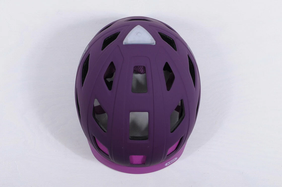 Kask rowerowy ABUS Hyban Core, fioletowy