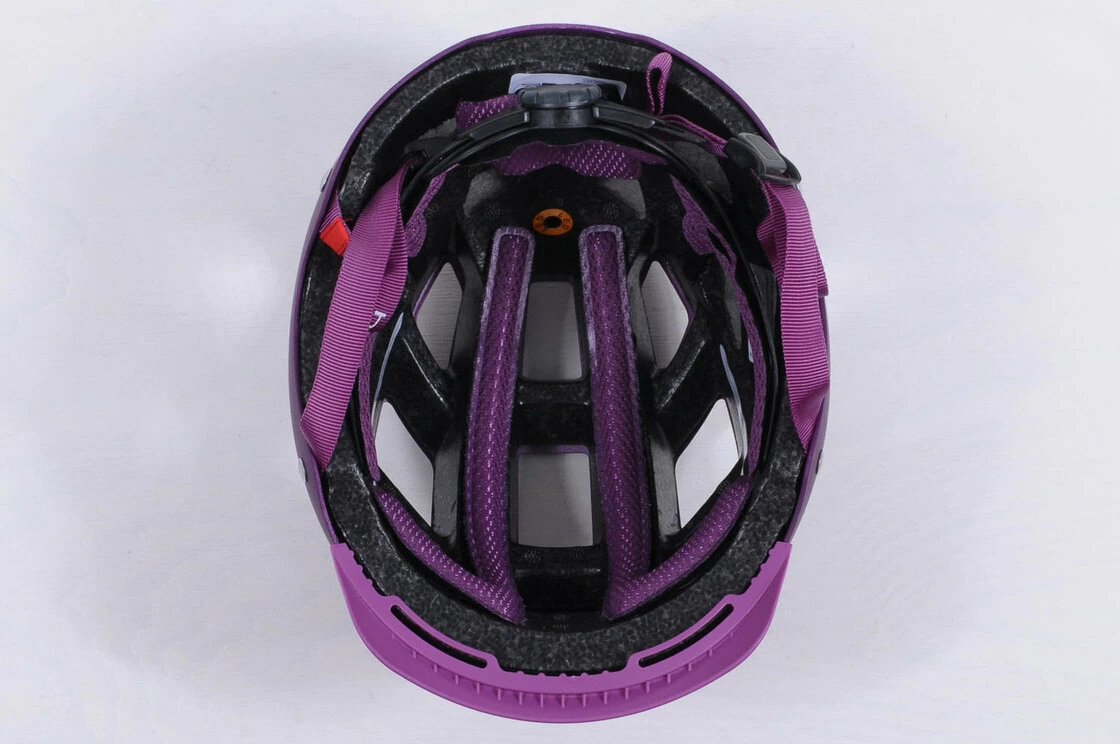 Kask rowerowy ABUS Hyban Core, fioletowy