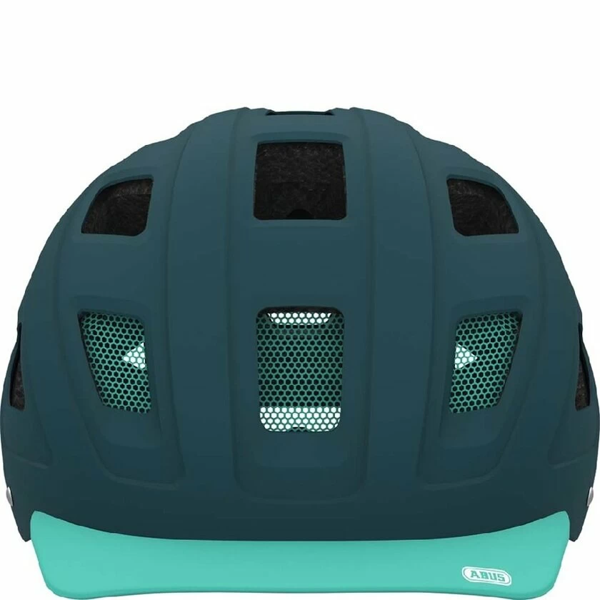 Kask rowerowy ABUS Hyban Core, zielony Rozmiar M: 52-58 cm