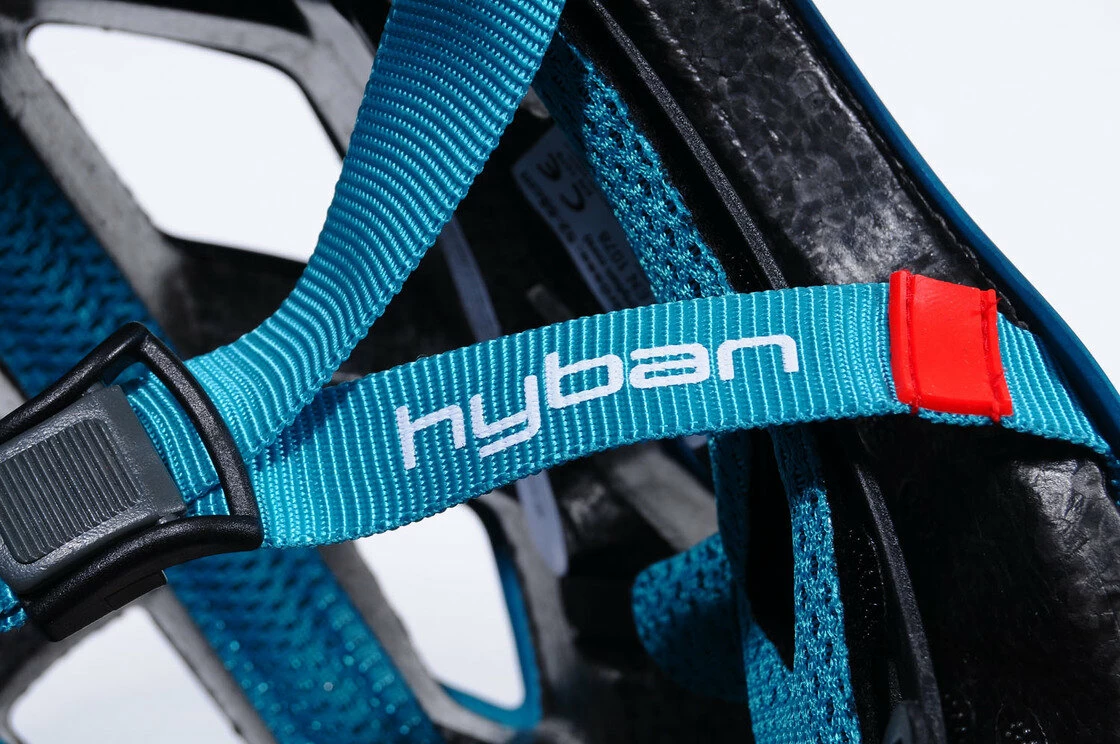 Kask rowerowy ABUS Hyban Core, zielony Rozmiar M: 52-58 cm