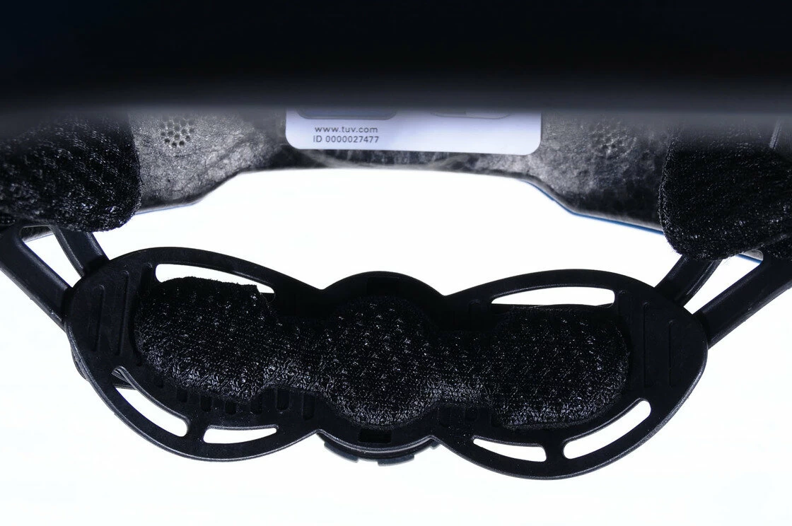 Kask rowerowy ABUS Hyban, granatowy Rozmiar L: 58-63 cm