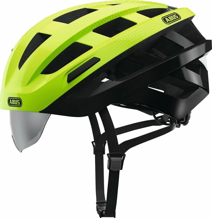 Kask rowerowy Abus In-Vizz Ascent, zielony / czarny