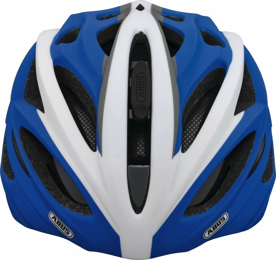 Kask rowerowy Abus In-Vizz, niebieski / biały Rozmiar M