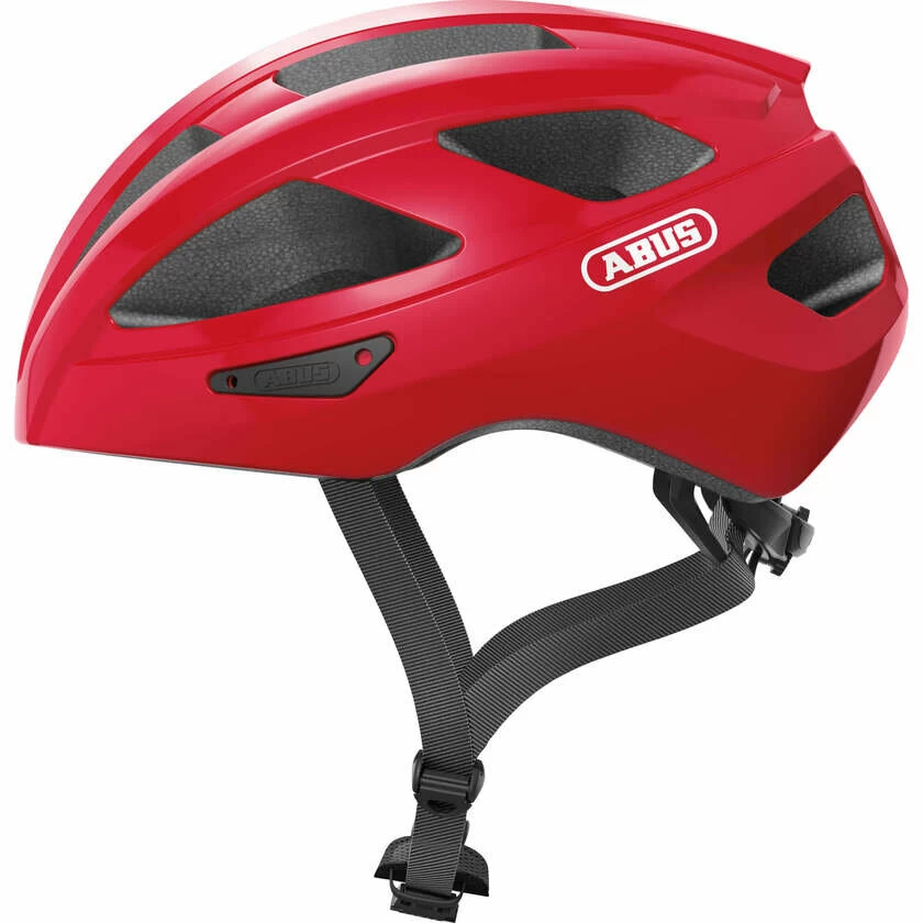 Kask rowerowy Abus Macator - czerwony Rozmiar S: 51-55 cm